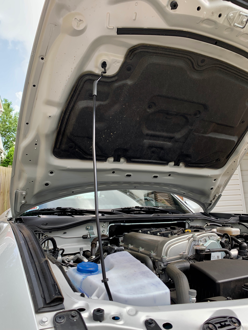 Note I do not clean up washer fluid reservoir and I have no excuse for that